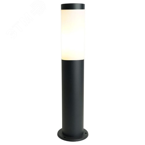 Светильник ДТУ-18w столб Е27 без лампы IP44 черный - фото 2