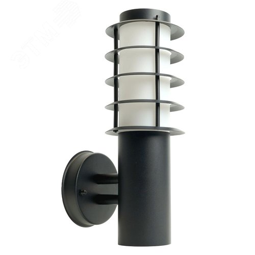 Изображение товара Светильник ДБУ-18w вверх Е27 без лампы IP44 черный (шт)