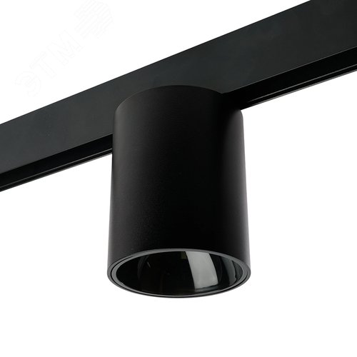 Светильник светодиодный трековый магнитный на шинопровод ДПО-12w 4000К 1080Лм 48v черный - фото 2