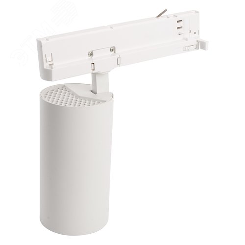 Светильник светодиодный трековый на шинопровод ДПО-30w 4000К 2700Лм трехфазный белый - фото 2
