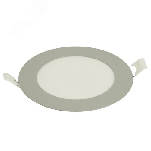 Светильник светодиодный ДВО-6w 4000K 480Лм slim серый - фото 1