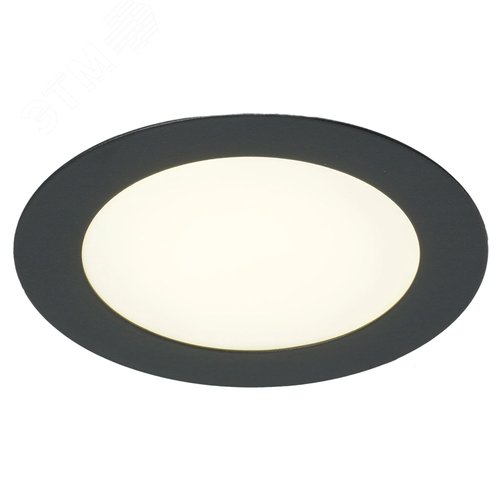 Светильник светодиодный ДВО-9w 4000K 720Лм slim черный - фото 2