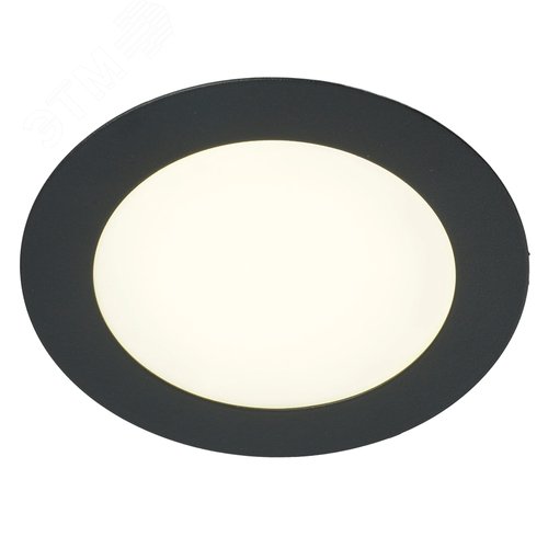 Светильник светодиодный ДВО-9w 4000K 720Лм slim черный - фото 3