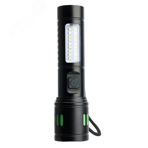 Фонарь светодиодный аккумуляторный TYPE-C ZOOM алюминий - фото 3