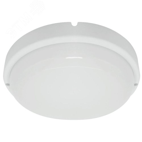 Изображение товара Светильник светодиодный ДБП-12w с датчиком освещенности 6500К 960Лм IP65 круглый белый (шт)