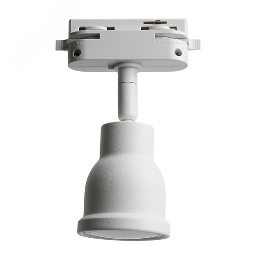 Светильник трековый на шинопровод ДПО GU10 без лампы белый - фото 1