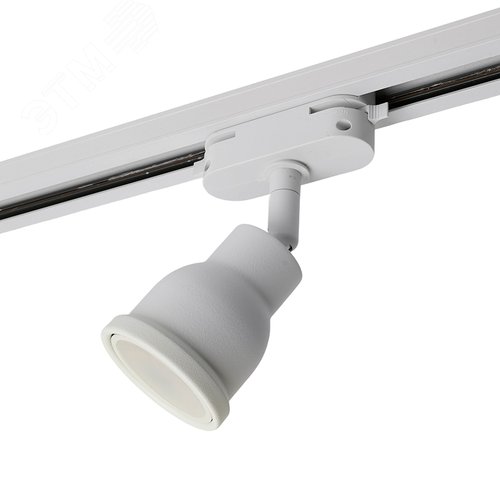 Светильник трековый на шинопровод ДПО GU10 без лампы белый - фото 2