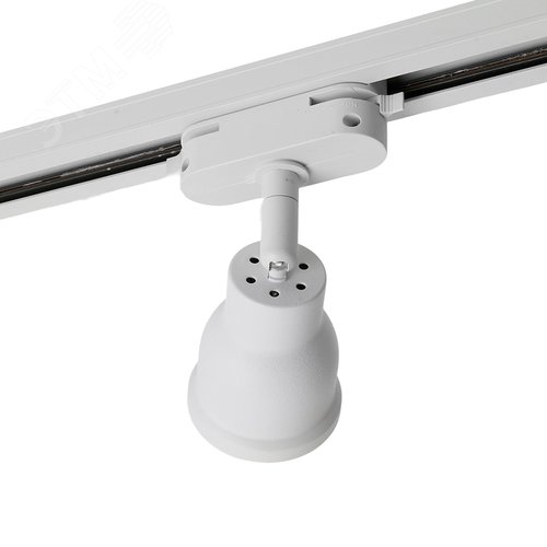 Светильник трековый на шинопровод ДПО GU10 без лампы белый - фото 4