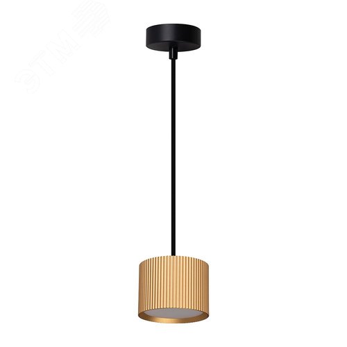 Изображение товара Светильник ДСО GX53 без лампы на подвесе золото,черный (шт)