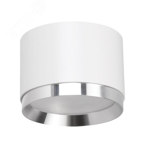 Светильник ДПО-12w GX53 без лампы белый/хром - фото 1