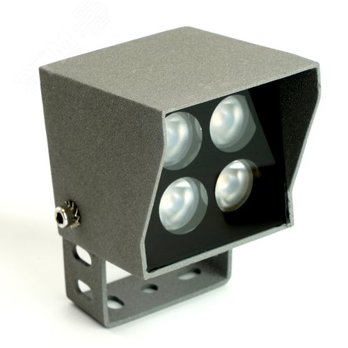 Прожектор светодиодный ДО-4w красный IP65 - фото 1