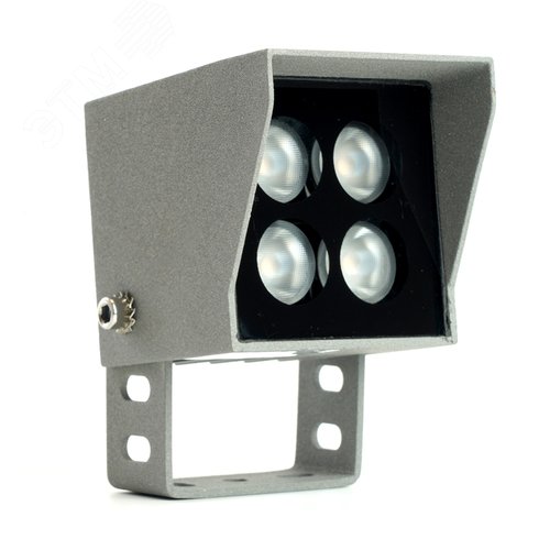 Прожектор светодиодный ДО-4w красный IP65 - фото 2