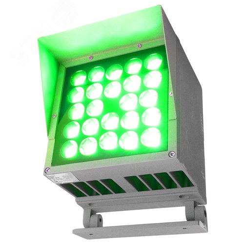 Прожектор светодиодный ДО-49w зеленый IP66 - фото 2