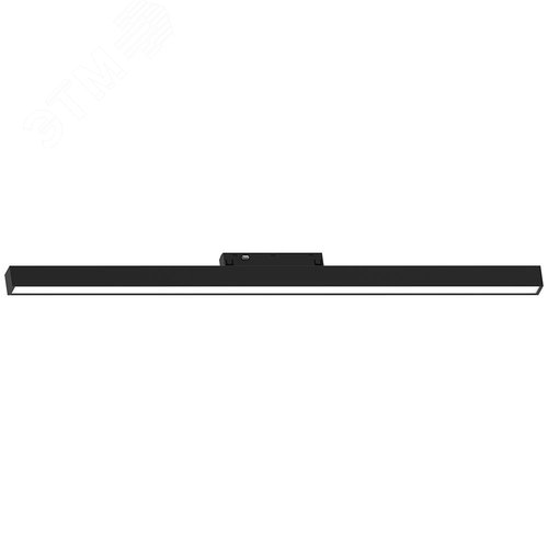 Светильник светодиодный трековый магнитный на шинопровод ДПО-24w 4000К 1920Лм черный - фото 1