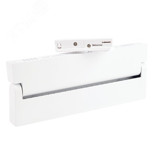 Светильник светодиодный трековый на шинопровод ДПО-12w 4000К 1080Лм поворотный белый - фото 2