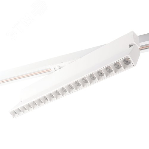 Светильник светодиодный трековый на шинопровод ДПО-18w 4000К 1620Лм поворотный белый - фото 4