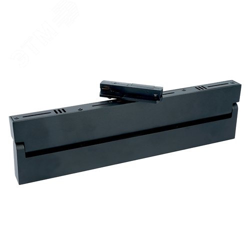 Светильник светодиодный трековый магнитный на шинопровод ДПО-18w 4000К 1440Лм матовый рассеиватель поворотный черный - фото 2