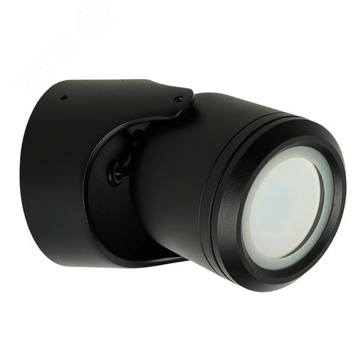 Светильник ДБУ GU10 без лампы IP54 наклонный черный - фото 1