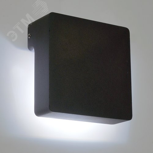 Светильник светодиодный уличный ДБУ-3w 2700/4000/6400K IP65 с переключением цветовой температуры черный - фото 2
