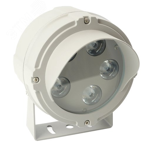 Прожектор светодиодный ДО-7w красный IP65 - фото 1