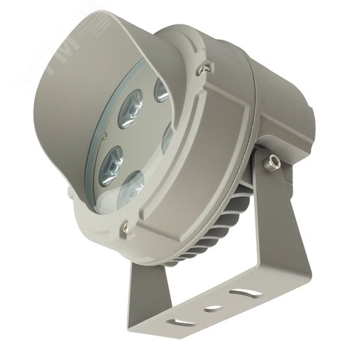 Прожектор светодиодный ДО-7w красный IP65 - фото 2