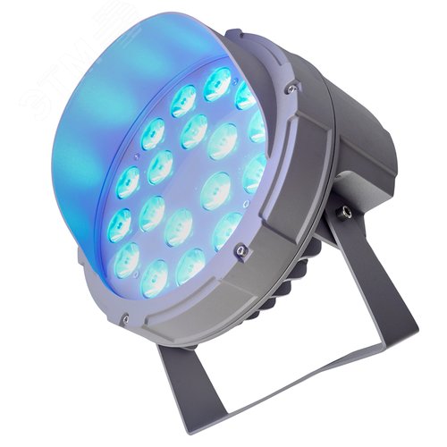 Прожектор светодиодный ДО-36w синий IP65 - фото 2