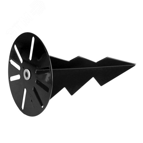 Держатель грунтовый для светильников НТУ черный - фото 2