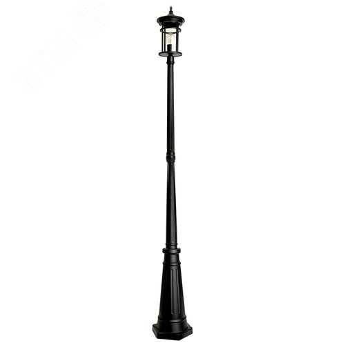 Светильник НТУ-60w столб Е27 IP44 черный - фото 1