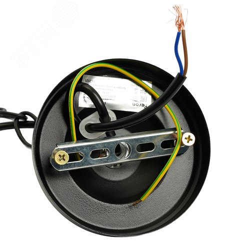 Светильник НСУ-40w цепь Е27 IP44 черный - фото 3