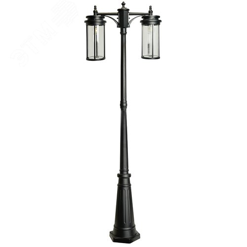 Изображение товара Светильник НТУ-2х40w столб Е27 IP44 черный (шт)