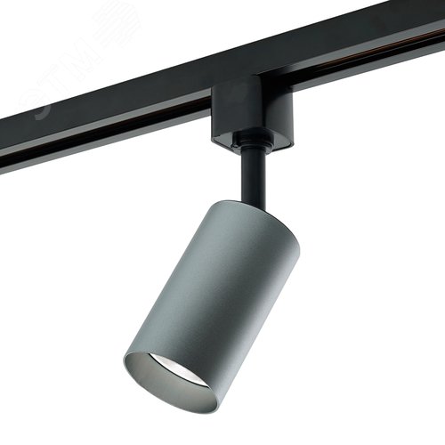 Светильник трековый на шинопровод ДПО GU10 без лампы графит - фото 2