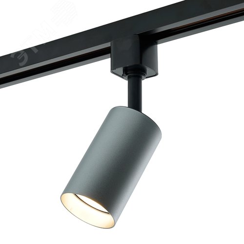 Светильник трековый на шинопровод ДПО GU10 без лампы графит - фото 3