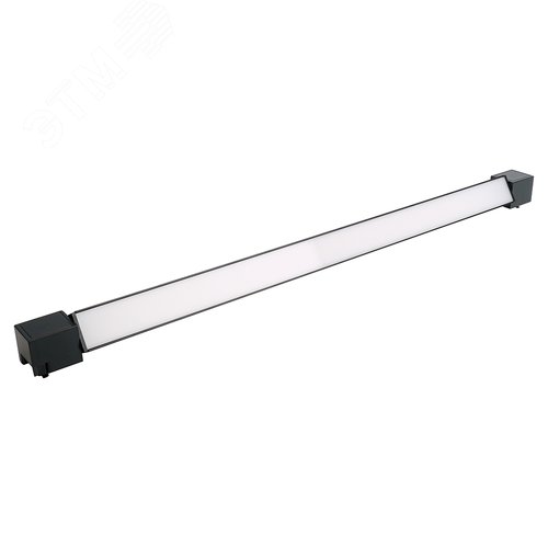 Светильник светодиодный трековый на шинопровод ДПО-40w 4000К 2800Лм матовый рассеиватель черный - фото 2