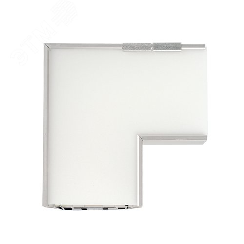 Светильник-конектор L-образный для AL4036 4w 3000/4000/6400К 440Лм с переключением цветовой температуры рассеиватель матовый в алюминиевом корпусе серебро серия RetailRay - фото 2