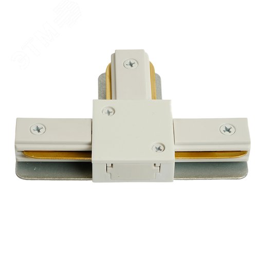 Коннектор Т-образный белый для шинопровода CAB1007 - фото 4