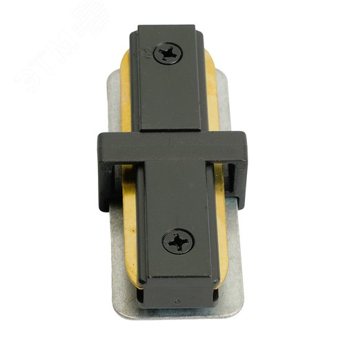 Коннектор прямой черный для шинопровода CAB1007 - фото 2