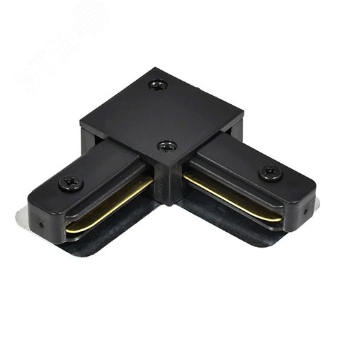 Изображение товара Коннектор угловой черный для шинопровода CAB1007 (шт)