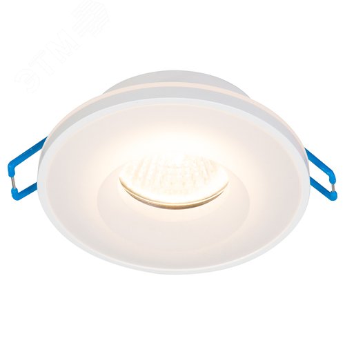 Светильник ИВО-50W G5.3 круг без лампы белый - фото 2