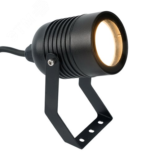 Светильник светодиодный тротуарный ДТУ GU10 без лампы IP65 черный - фото 3