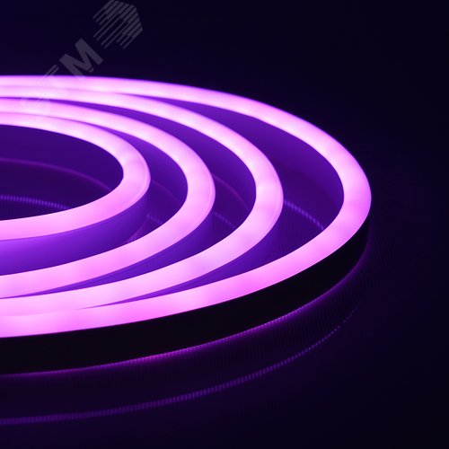 Лента светодиодная 8Вт/м 220В RGB IP67 72LED/м LS720 неоновая - фото 4