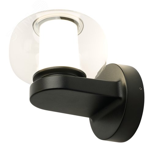 Светильник светодиодный уличный ДБУ-12w вверх 4000К IP54 черный - фото 3