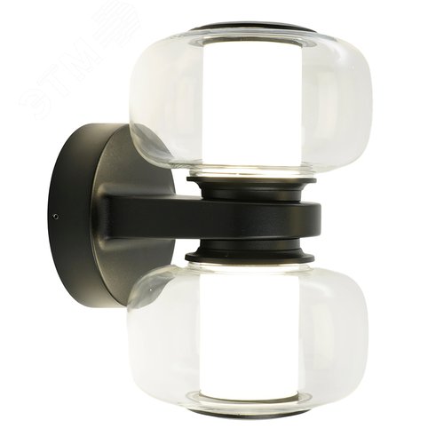 Изображение товара Светильник светодиодный уличный ДБУ-24w вверх/вниз 4000K IP54 черный (шт)