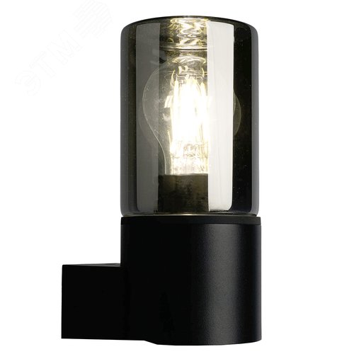 Светильник ДБУ вверх Е27 без ламп IP54 черный - фото 2