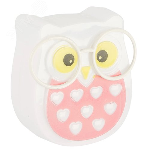 Изображение товара Ночник светодиодный 0.5w Сова белый (шт)