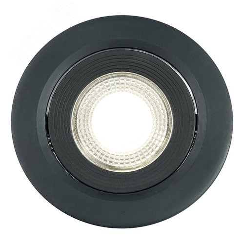 Светильник светодиодный ДВО-5w 4000K 400Лм черный - фото 2