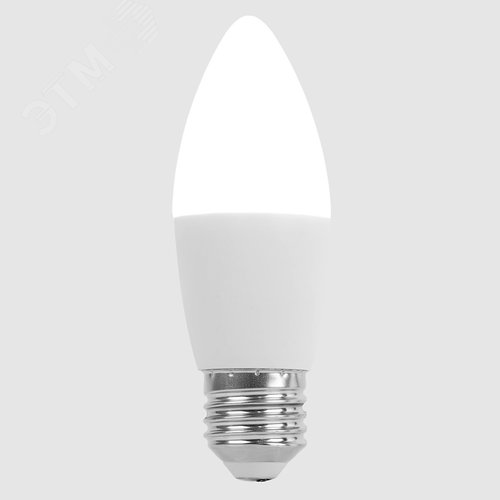 Лампа светодиодная LED 15вт Е27 дневной матовая свеча - фото 4