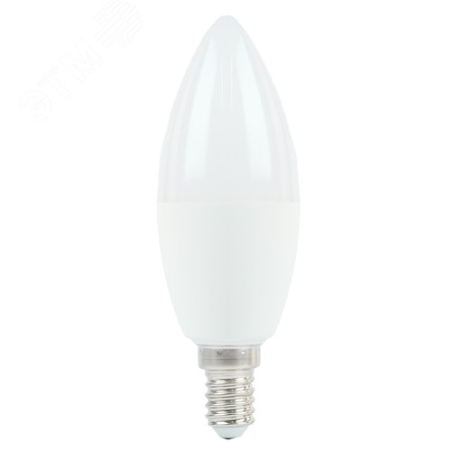 Лампа светодиодная LED 15вт Е14 белый матовая свеча - фото 3