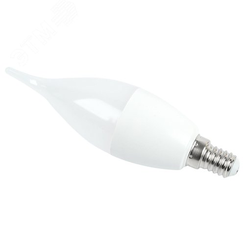 Лампа светодиодная LED 15вт Е14 дневной матовая свеча на ветру - фото 3