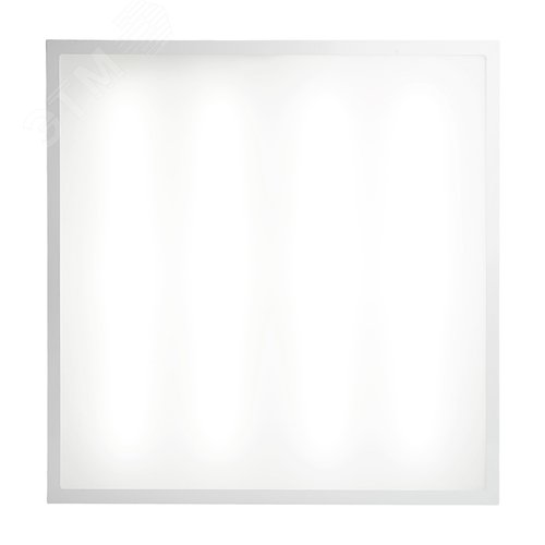 Светильник светодиодный ДВО-36w 595х595х52 4000К 3600Лм матовый с закаленным стеклом IP 54 TR Армстронг - фото 2