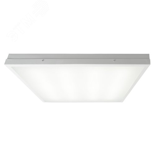 Светильник светодиодный ДВО-36w 595х595х52 4000К 3600Лм матовый с закаленным стеклом IP 54 TR Армстронг - фото 4